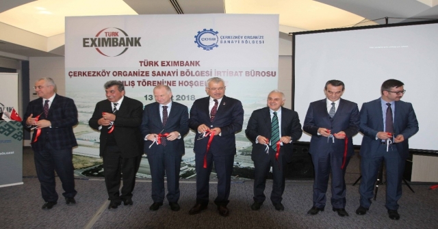 Türk Eximbank, Çerkezköy Osbde İrtibat Ofisini Açtı
