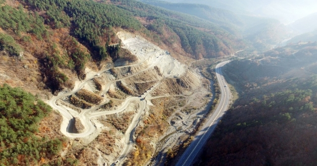 Kastamonuda Kırık Barajı İnşaatı Devam Ediyor