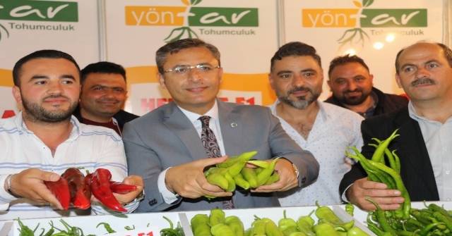 BİBEREXPO'da biberli baklava çeşitleri büyük ilgi gördü