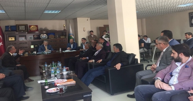 Başkan Keskinden Başkan Taşa Ziyaret