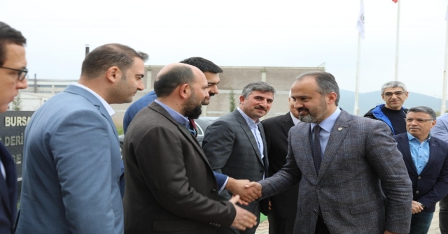Başkan Aktaştan Deri Osbye Ziyaret