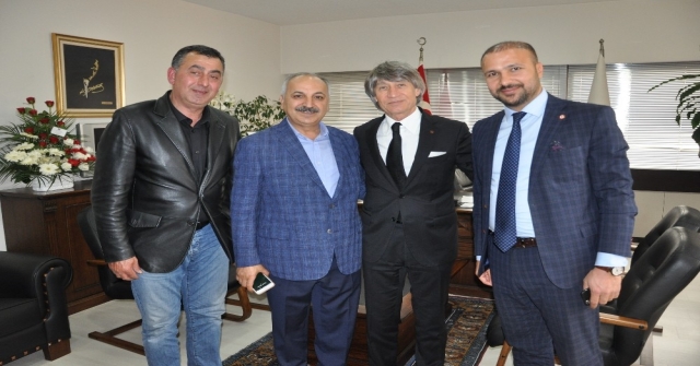 Dinçer'den MTSO'nun Yeni Başkanlarına Tebrik Ziyareti