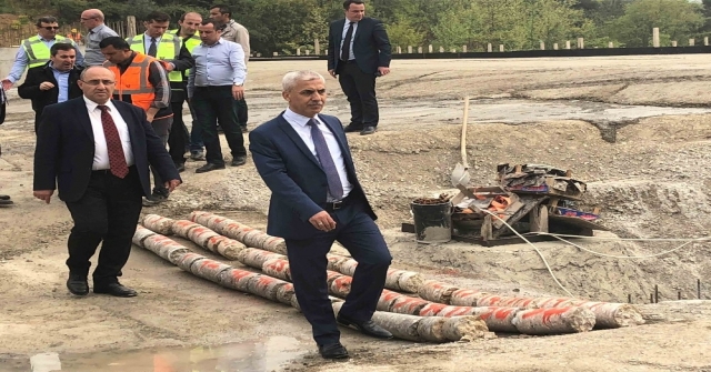 Karamürsel İhsaniye Barajı Gövde Dolgusu Yükseliyor