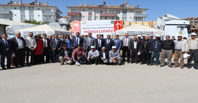 Elazığda 400 Organik Kovan Dağıtıldı