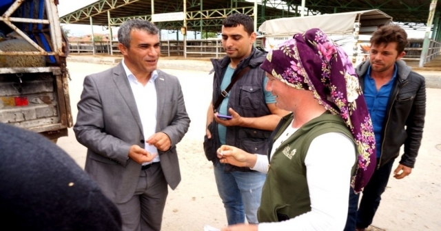 Sarıgölde İki Genç Çiftçi Küçükbaş Hayvanlarına Kavuştu