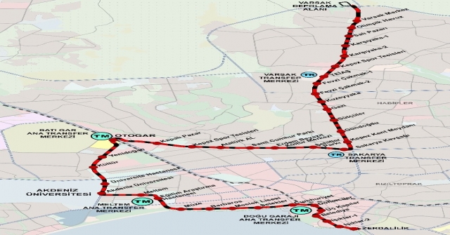 Antalyada 25 Kilometrelik 3. Etap Raylı Sistem İçin İmzalar Atıldı