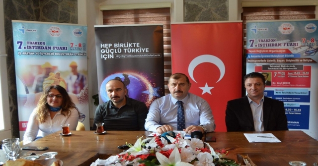 7. Trabzon İstihdam Fuarı 7 Mayıs Günü Başlıyor
