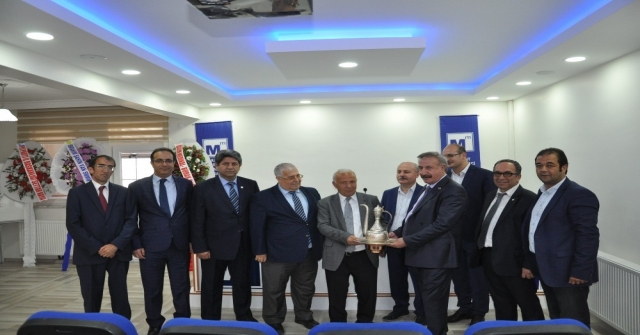 Kars-Iğdır-Ardahan Smmm Bölge Odasının Açılışını Devlet Eski Bakanı Masum Türker Yaptı