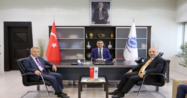 Halkbank Genel Müdüründen KAYSO'ya Ziyaret