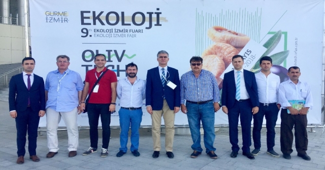 Atb Heyeti Olivtech Fuarında