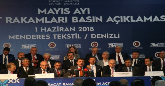Tim Başkanı Büyükekşi, Mayıs Ayı İhracat Rakamlarını Denizlide Açıkladı