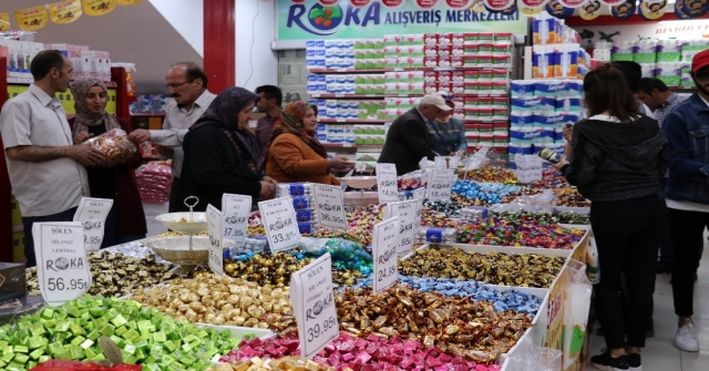 Roka Avmde Bayram Yoğunluğu