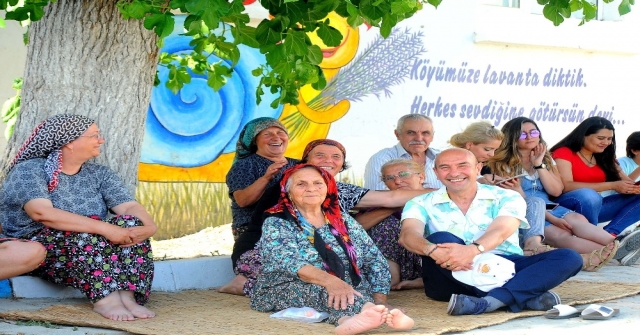 Seferihisarda Lavanta Rüzgarı