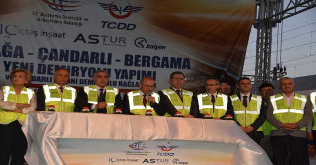 Aliağa-Çandarlı-Bergama Raylı Sistemi İhracat Kapısı Olacak