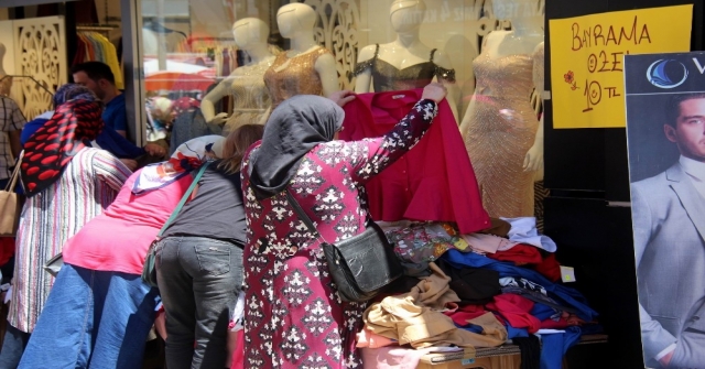 Çarşı-Pazarda Bayram Hareketliliği