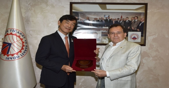 Japonyanın Türkiye Büyükelçisi Miyajima Trabzonda Ziyaretlerde Bulunuyor