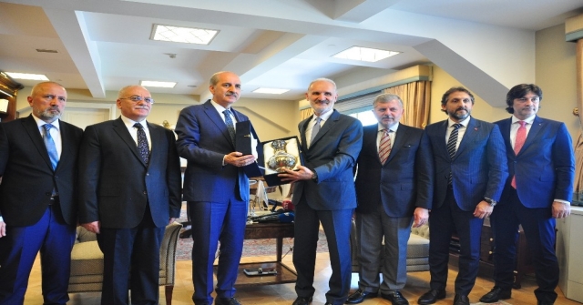 Bakan Numan Kurtulmuş İtoyu Ziyaret Etti