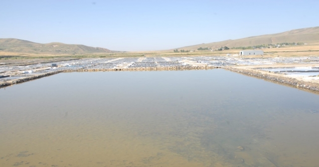 Aktuzlada Günde 120 Ton Tuz Üretiliyor