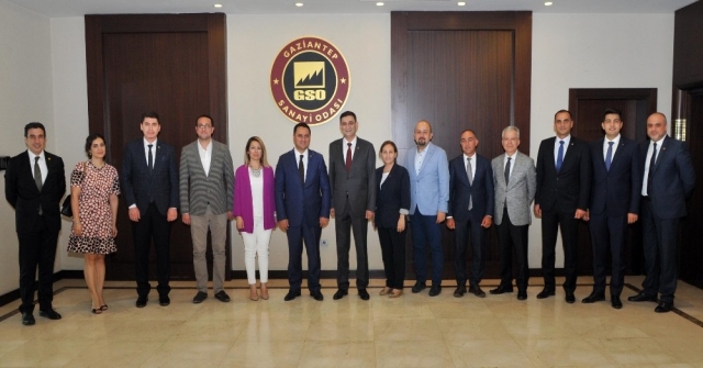 İnşaat Mühendisleri Odasından Gsoya Ziyaret