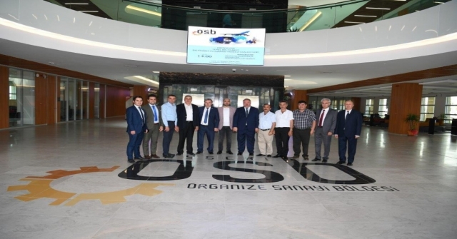 Kayseri Ticaret Borsası Yönetim Kurulu Başkanı Recep Bağlamış Ve Yönetim Kurulu Üyelerinde Kayseri Osb Ziyareti