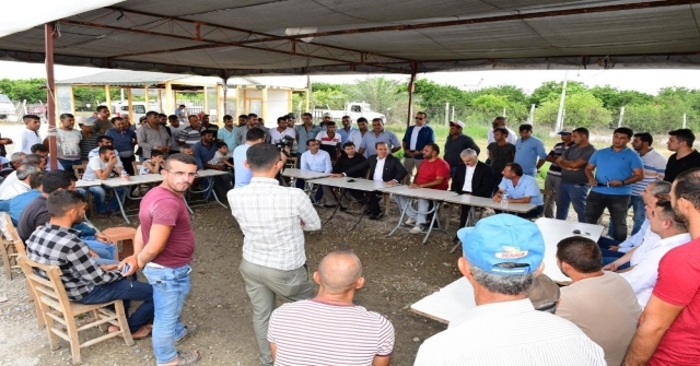 Karpuz Üreticilerinden Başkan Sözlüye Teşekkür