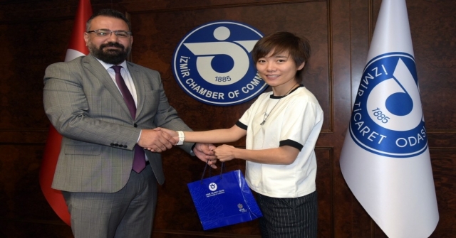 Çinin Ünlü İsimlerinden İzmir Ticaret Odasına Ziyaret