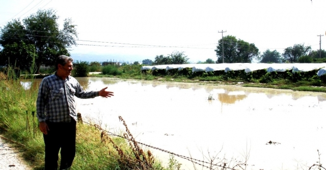 Sarıgölde Dolu Ve Fırtına Zarara Yol Açtı