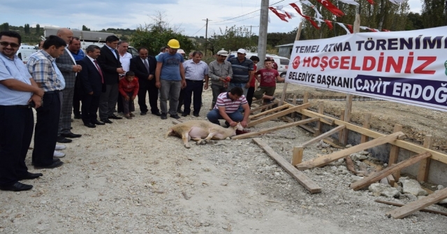 Pazarlar Sanayi Sitesinin Temeli Atıldı