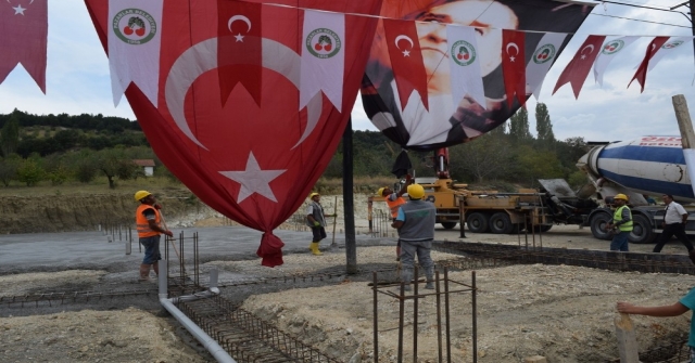 Pazarlar Sanayi Sitesinin Temeli Atıldı