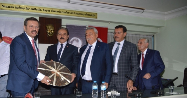 Tesk, Tobb Ve Türk-İş Başkanlarından Mesoba Ziyaret