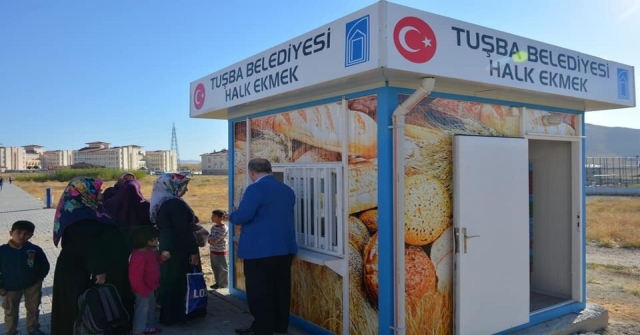 Tuşbada Halk Ekmeğe Büyük İlgi