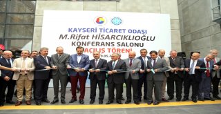 Kayseri İl ve İlçe Odalar ve Borsa Ortak Toplantısı Yapıldı ...