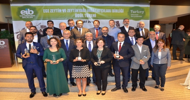 Zeytin Ve Zeytinyağı İhracat Şampiyonlarına Ödül
