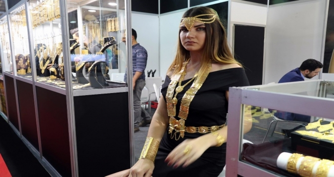 Diyarbakırdaki Mücevher Fuarı Yoğun İlgi Gördü