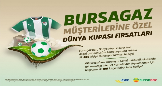 Bursagaz'dan Bursa'ya 'çok özel' fırsatlar...