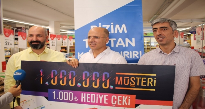 1 milyonuncu müşteri Midyat'tan