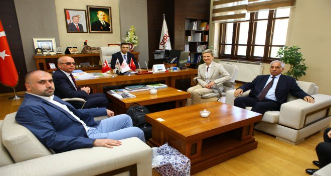 Avusturya Büyükelçisi Tılly, SERKA'yı ziyaret etti