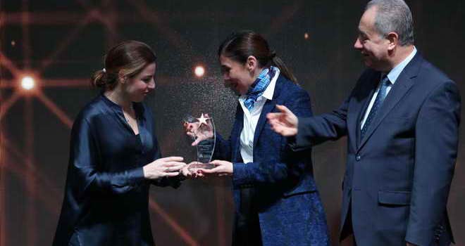 Dina Vanelli 'ye Altın İhracatçı Ödülü