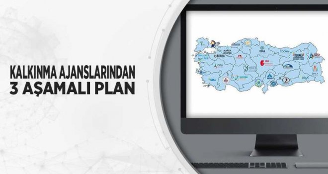 Kalkınma ajanslarından 3 aşamalı plan