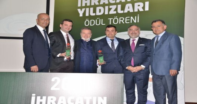 İhracatın yıldızları ödüllerini aldı