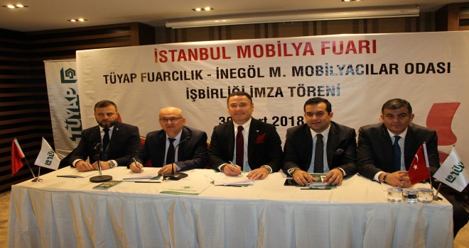 İSTMOB için TÜYAP ve mobilyacılar anlaştı