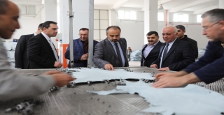 Başkan Aktaştan Deri Osbye Ziyaret