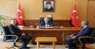 Kayso Başkanı Büyüksimitçiden Vali Kamçıya Ziyaret