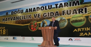8. Doğu Anadolu Tarım, Hayvancılık Ve Gıda Fuarı Start Aldı