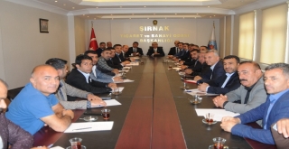 Müsteşarı Dilemre Şırnaktaki Sanayicileri Dinledi