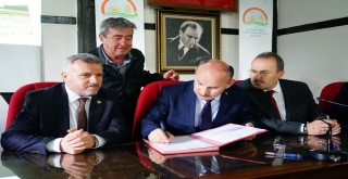 Proje Sahipleriyle Bireysel Sulama Sistemleri Hibe Sözleşmesi İmzalandı