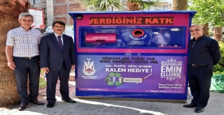 Türkiyede Bir İlk Olan Güneş Enerjili Akıllı Atık Toplama Sistemi