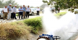 Sarıgöl Sulamasının Yüzde 80'i Tamamlandı