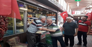 Çarşıda İlginç Gelenek Yeniden Canlandı