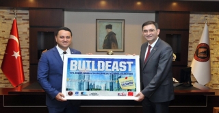 İnşaat Mühendisleri Odasından Gsoya Ziyaret